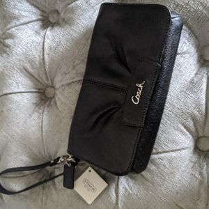 Black Coach clutch